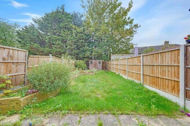 Private rear garden 