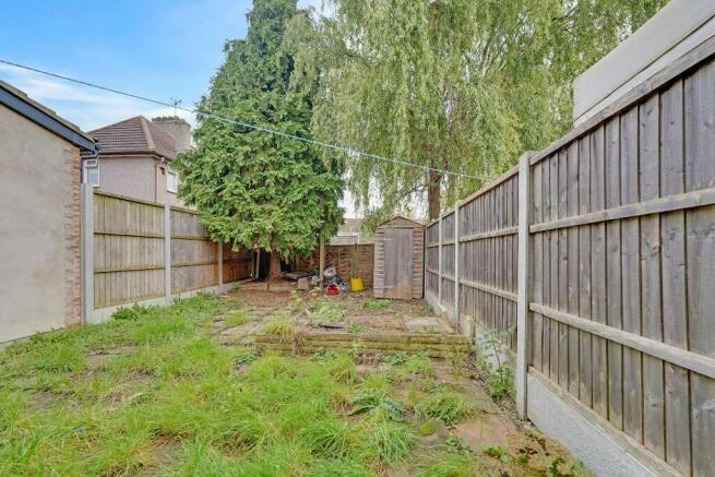 Private rear garden 