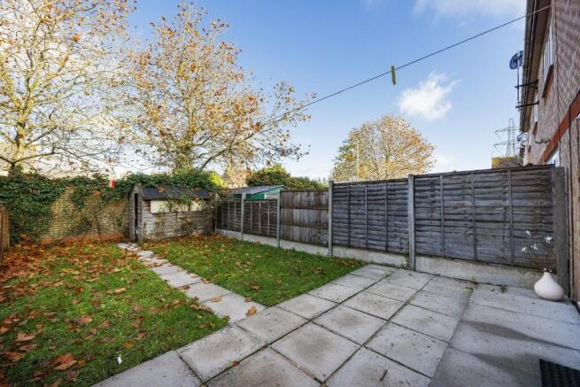 Private rear garden 