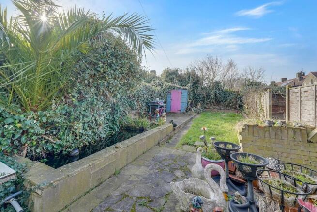 Private rear garden 