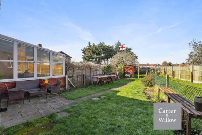 Private rear garden 