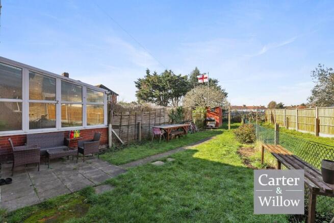 Private rear garden 