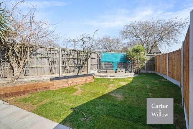 Private rear garden 