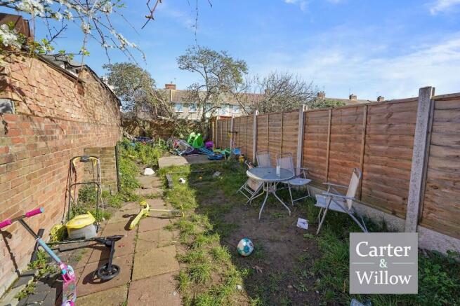 Private rear garden 