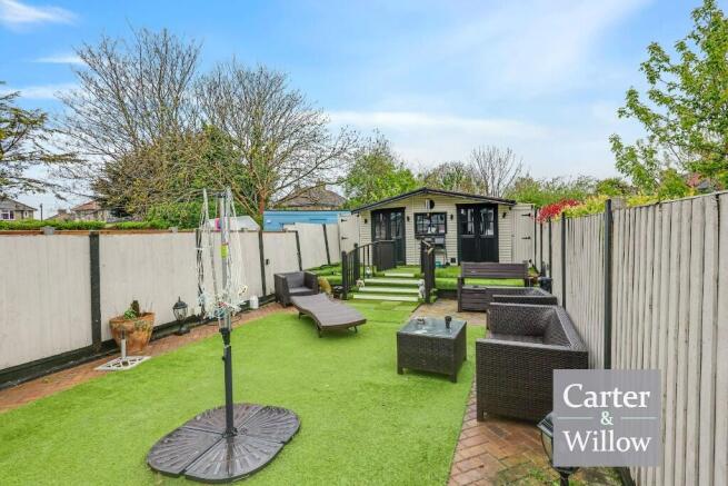 Private rear garden 