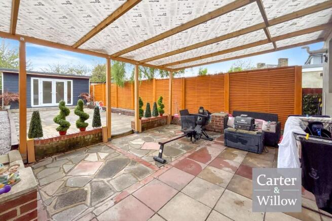 Private rear garden