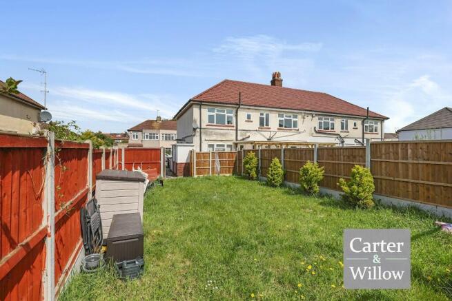 Private rear garden 
