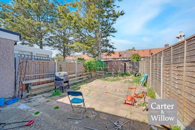 Private rear garden 