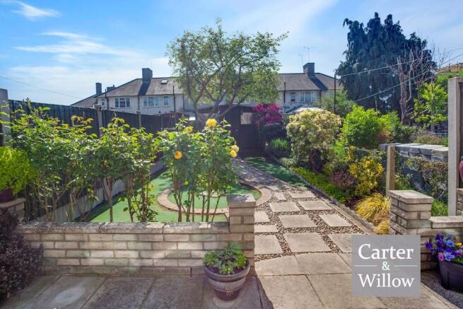 Private rear garden 