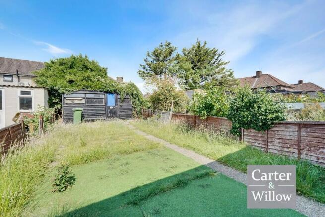 Private rear garden 