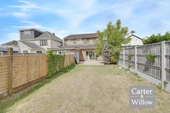 Private rear garden 