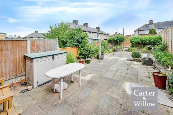Private rear garden 