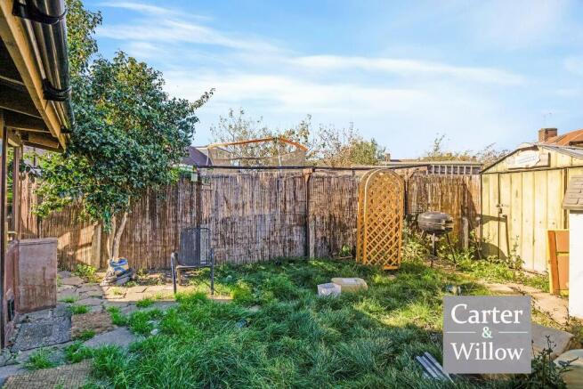 Private rear garden 