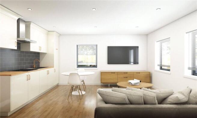 Kitchen/Living CGI