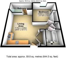 FLOOR PLAN 3D