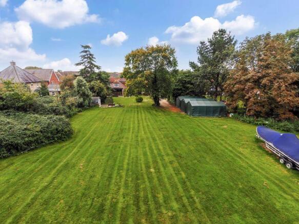 Rear garden