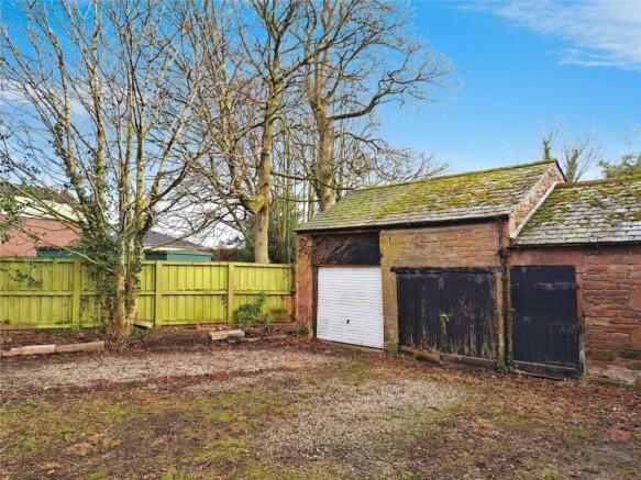 Rear Yard & Garage