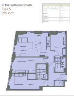 3 bed layout A