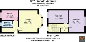 387 Lincoln Avenue Floorplan