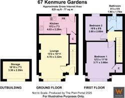 67 Kenmure Gardens Floorplan