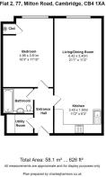 Flat 2, 77, Milton Road, Cambridge, CB4 1XA.jpg