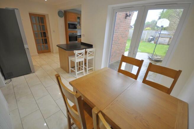 Open plan kitchen