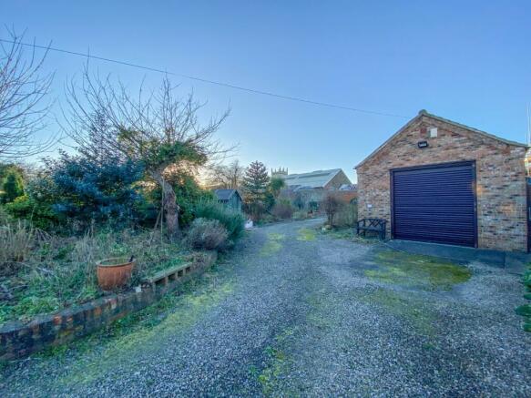 Rear Garden & Garage