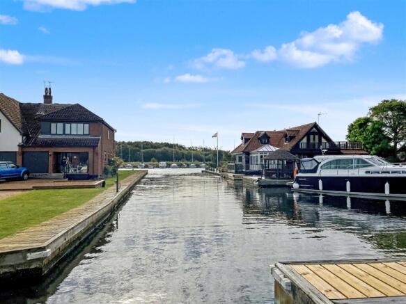 out to the main river