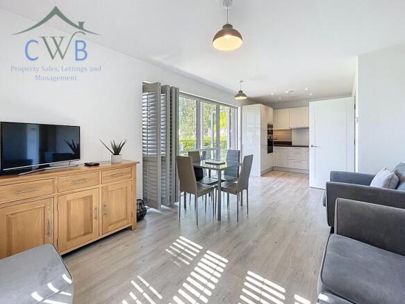 Open plan living/dining