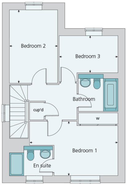 First floor plan