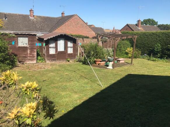 Rear garden