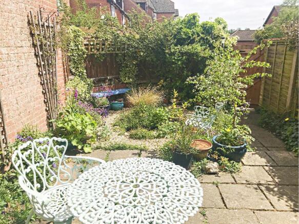 Rear garden