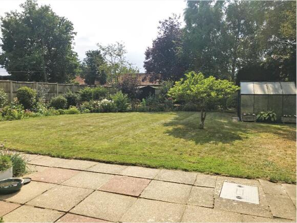 Rear garden