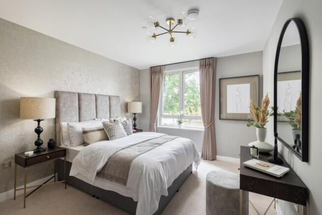 Show home bedroom