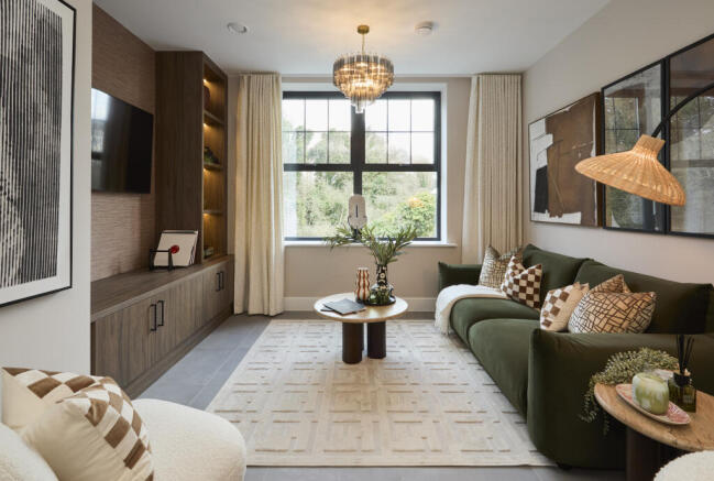 Plot 8 living area
