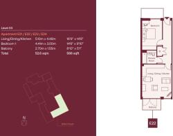 E22 floorplan