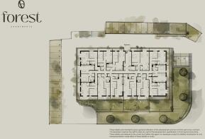Site plan Forest Apartments