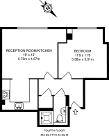 Floorplan area for info only, not for Â£/sq. ft valuation