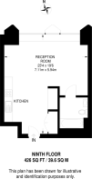 Floorplan area for info only, not for Â£/sq. ft valuation