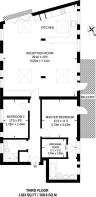 Floorplan area for info only, not for £/sq. ft valuation