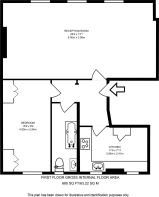 Floorplan area for info only, not for Â£/sq. ft valuation