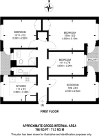 Floorplan area for info only, not for Â£/sq. ft valuation