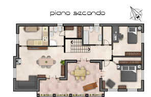 Plan of the first fl