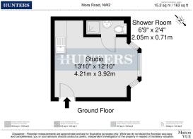 HUNTERS - (19) Mora Road, NW2. Flat 1-A4 Landscape