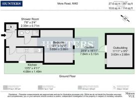 HUNTERS - (19) Mora Road, NW2. Flat 3-A4 Landscape