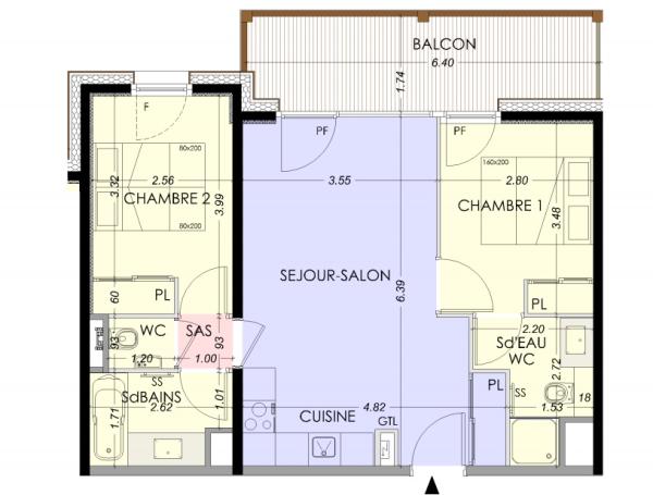 Example 2-bed