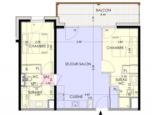 Example 2-bed