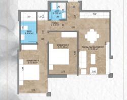 Example 2-bed plan
