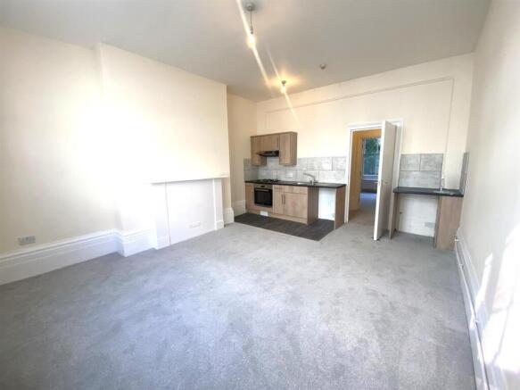 Open Plane Lounge and Kitchen