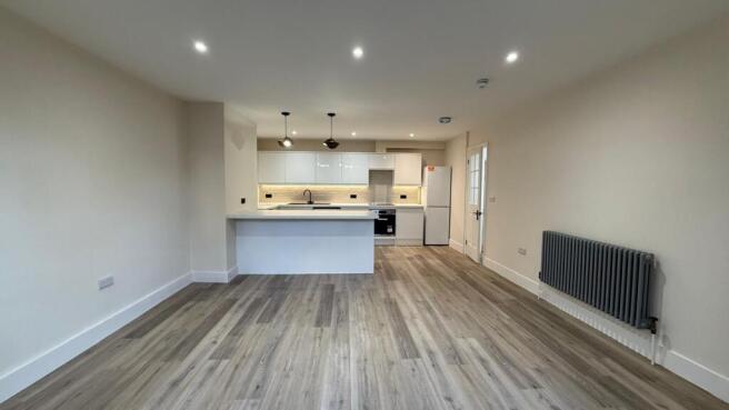 Open Plan Kitchen and Lounge